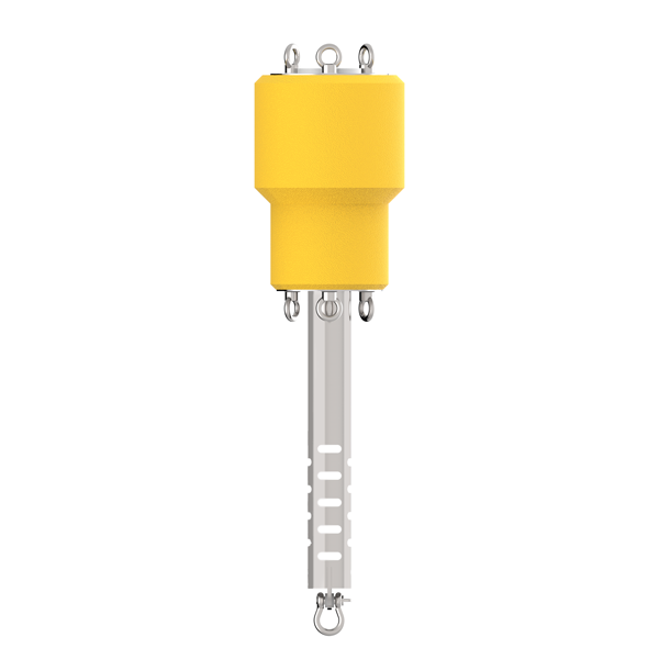 The CB-40 Data Buoy offers a compact and affordable platform for deploying water quality sondes and other instruments that integrate power and data logging.