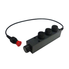 Load image into Gallery viewer, The 4-way sensorBUS signal splitter connects SDI-12 or RS-485 sensors in-line along T-Node FR temperature strings or expands the number of sensor ports on an X2 data logger.
