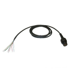 The UW plug to flying lead cable is used to wire external power and/or communications to the X2, V2, and G2 data loggers.